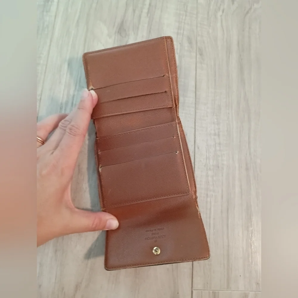 Louis Vuitton Monogram Portefeiulle Elise Trifold Wallet